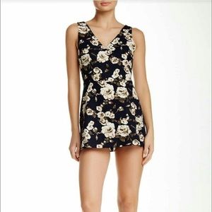 Floral print romper/dress